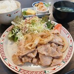 きっちん福 - 生姜焼きランチ