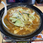 伝丸 - 料理写真:赤味噌野菜ラーメン