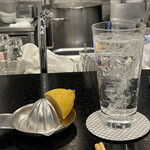 創作麺工房 鳴龍 - 「生レモンサワー」400円