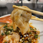 創作麺工房 鳴龍 - 海老ゴロリな海老ワンタン