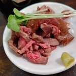 麺屋 承太郎 - 【2023.2.17(金)】瓶ビール(おつまみ付き)590円