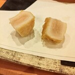 秋田 てんぷら みかわ - ⑦帆立貝柱