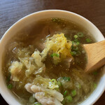Yumeya - 野菜と豚スペアリブのスープ(日替わり)♪
