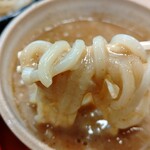 Chuukasoba Kuriya - 濃厚つけ麺　リフト