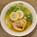 鶏そば カヲル 小倉店 - 鶏そば　塩レモン