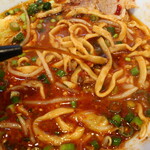 ラーメン二郎 - 赤酢投入～♪