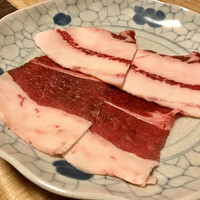 比良山荘 - イノシシ肉