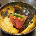 あま木 - 初鰹　山山葵　行者ニンニク