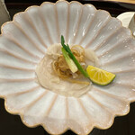 あま木 - 篠島産虎河豚　酢橘