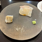 あま木 - 師崎産ヒラメ　縁側