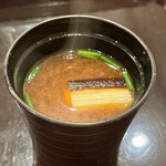 あま木 - みそ汁