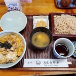 長命寺蕎麦 豊島 - 親子丼＋ミニせいろ