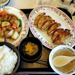 餃子の王将 - 酢豚セット