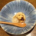 すし小粋 - とらふぐ白子のリゾット風