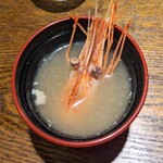 すし小粋 - 最後のお味噌汁