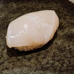 すし小粋 - カワハギの肝入り