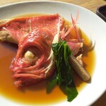 松輪 - 地金目煮付け