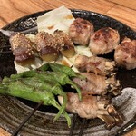 串焼き あだん - ししとう,さつま芋,バナナ,舞茸