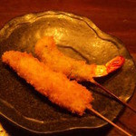 串揚げひょうたん - 海老しそ・豚ヒレ