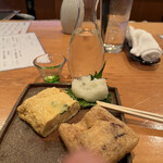 Te Uchi Soba Maiduru - 出汁巻きと納豆稲荷焼