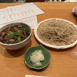 Te Uchi Soba Maiduru - 鴨汁蕎麦。すすしろと迷いに迷ったがこちらで。