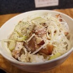 塩そば専門店 桑ばら - チャーマヨ丼