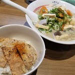 Rock’anDo - ほっけ粕汁そば＋粕漬け豚丼