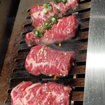 にくずき - 牛ハラミも良い所です