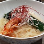 にくずき - 〆の冷麺はあっさり頂きましょう。