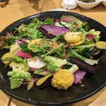 海鮮居酒屋ふじさわ - 鎌倉野菜のサラダ