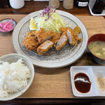 Tonkatsu Kazoku - 茶美豚ヒレ　一口大にカットお願いしました。