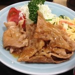 動坂食堂 - 豚肉の生姜焼き定食