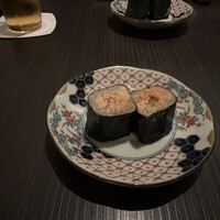 鮨利﨑 青山 - あん肝巻き