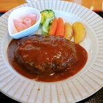 Kohi Ando Resutoran Shinano - ハンバーグ デミグラス（150g国産合挽肉） アップ！