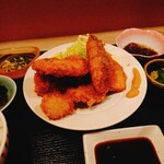 和心 かぎり - 鰺と鶏のフライ