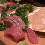 海庵 勇魚 - 刺身は新鮮でボリューム満点。