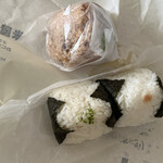 Komeya Note Dukuri Onigiri Tashi - タコ飯、さけ、さば鯛だしご飯