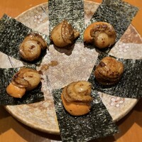 魚竹 - ホタテの磯辺焼き