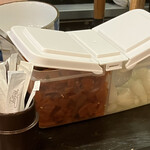 マサラ - 福神漬け、らっきょう、爪楊枝