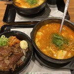 カルビ丼とスン豆腐専門店 韓丼 - 