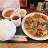 レバニラ定食 kei楽