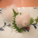 鮨 のぐち - タコのお造りです！