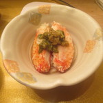 鮨 のぐち - 毛ガニ　これもでかい！