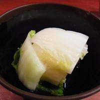 銀平 北新地店 - 白菜漬もたっぷり