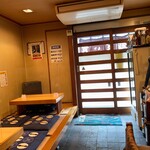 Sushidaitora - 店内（座席より右まわり）➡︎