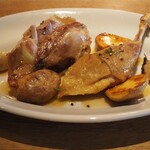 スガハラ - 岩手 石黒農場 ほろほろ鳥 もも肉 ロースト + インカのめざめ