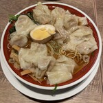 広州市場 - 夕食雲呑麺