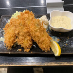 えいすけ - 牡蠣フライ定食　1,300円