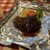 銀座洋食 三笠會館 - ハンバーグと牛頬肉のブレゼのホイル包み焼き（開封後）