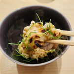 鮨 一二郎 - 焼き白子の炙り加減が絶妙なバランス♡